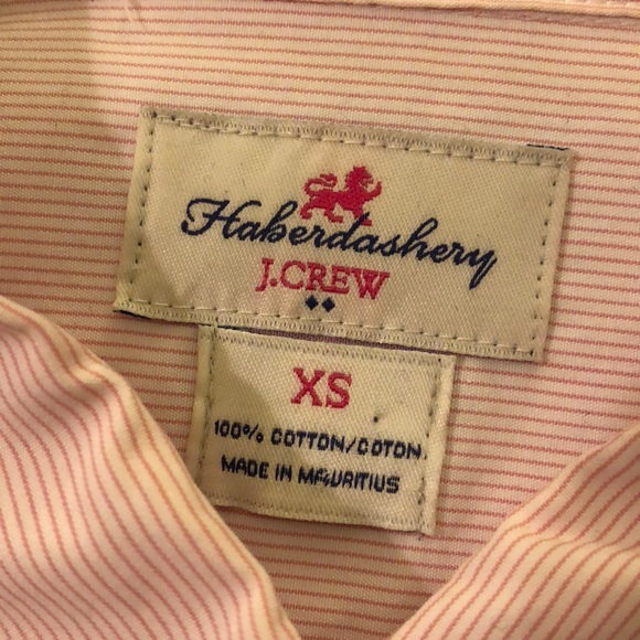 Pink and white button down - Picture 3 of 3